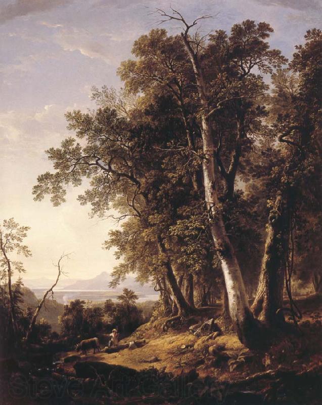 Asher Brown Durand Landscape,Composition,Forenoon